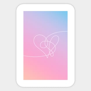 Love Yourself: Answer - F version Sticker